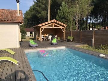 Holiday rental in house (with pool) 8 persons LEON (40)