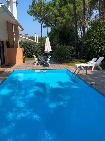Location de vacances en maison (avec piscine) 8 personnes à MOLIETS ET MAA (40)