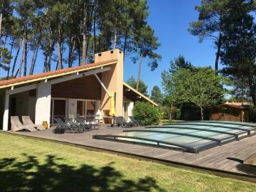 Holiday rental in house (with pool) 10 persons VIELLE SAINT GIRONS (40)