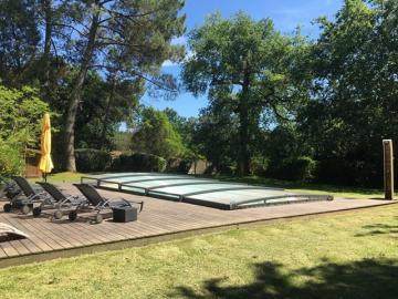 Holiday rental in house (with pool) 10 persons VIELLE SAINT GIRONS (40)